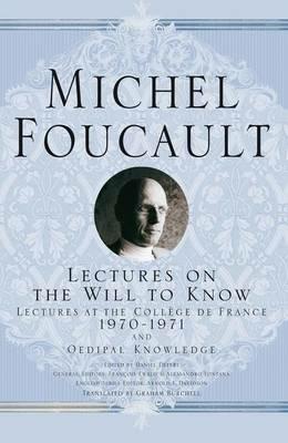 Lectures on the Will to Know - M. Foucault - cover