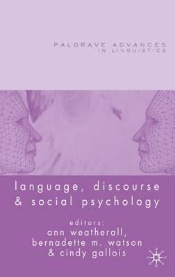 Language, Discourse and Social Psychology - cover