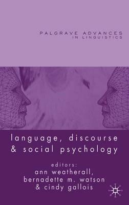 Language, Discourse and Social Psychology - cover