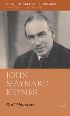 John Maynard Keynes - P. Davidson - cover