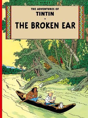 The Broken Ear - Hergé - cover