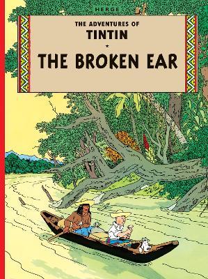 The Broken Ear - Hergé - cover