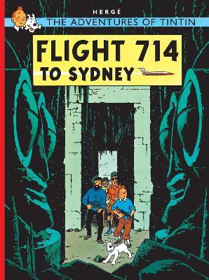 Flight 714 to Sydney - Hergé - cover