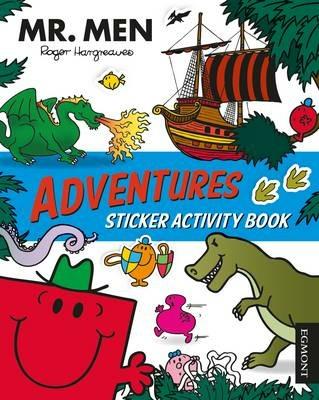 MR MEN Adventures Sticker Activity Book - cover