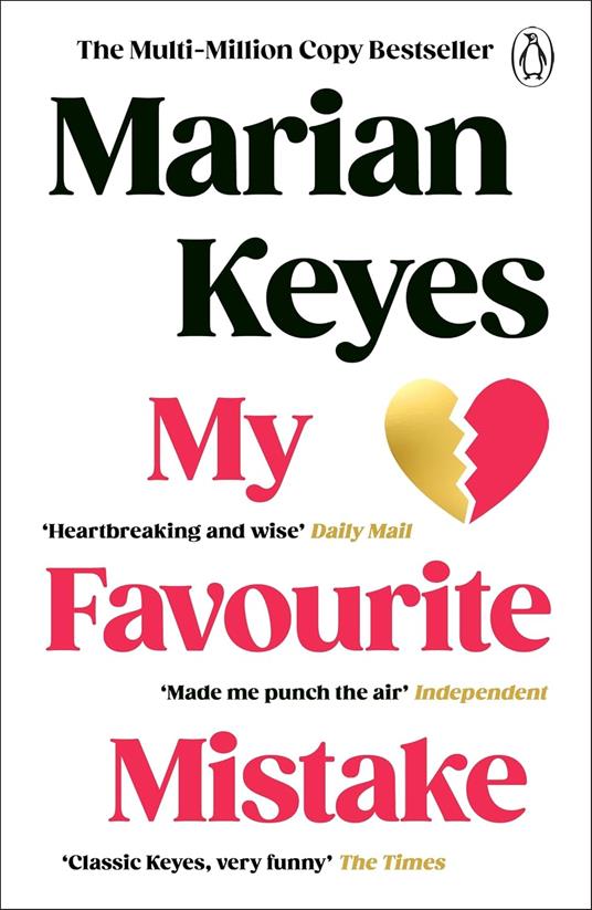 My Favourite Mistake - Marian Keyes - cover
