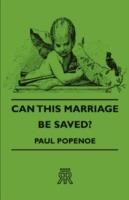 Can This Marriage Be Saved? - Paul Popenoe - cover