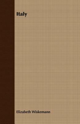 Italy - Elizabeth Wiskemann - cover