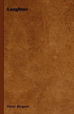 Laughter - Henri Bergson - cover