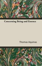 Concerning Being And Essence