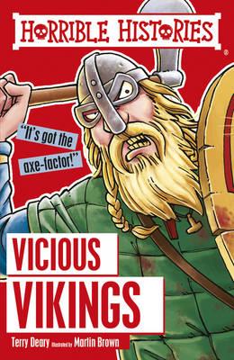 Vicious Vikings - Terry Deary,Martin Brown - cover