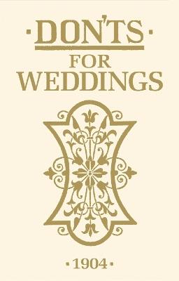 Don'ts for Weddings - cover