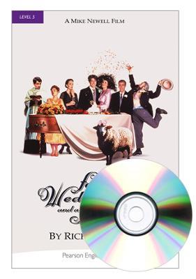 Level 5: Four Weddings and a Funeral Book and MP3 Pack - Richard Curtis - cover