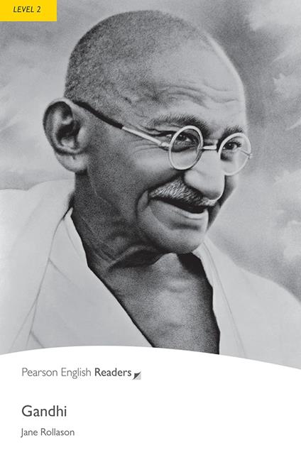 Level 2: Gandhi Book and MP3 Pack - Jane Rollason - cover