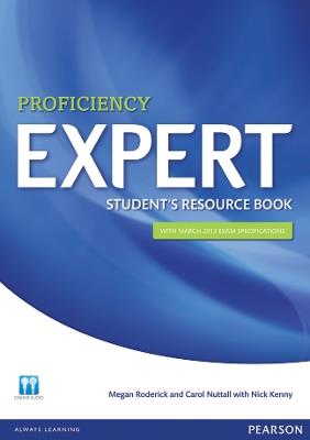 Expert Proficiency Student's Resource Book with Key - Megan Roderick,Carol Nuttall,Nick Kenny - cover