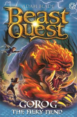 Beast Quest: Gorog the Fiery Fiend: Series 27 Book 1 - Adam Blade - cover