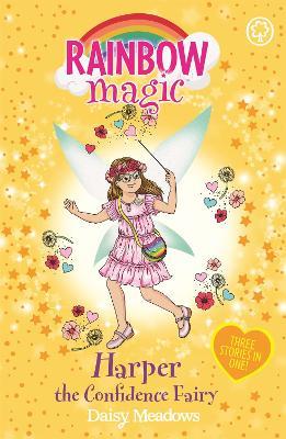 Rainbow Magic: Harper the Confidence Fairy: Three Stories in One! - Daisy Meadows - cover