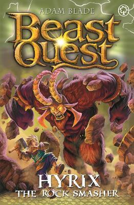 Beast Quest: Hyrix the Rock Smasher: Series 30 Book 1 - Adam Blade - cover