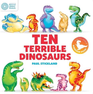 Ten Terrible Dinosaurs - Paul Stickland - cover