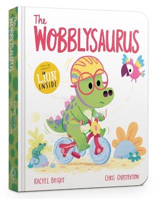 The Wobblysaurus Board Book - Rachel Bright - cover