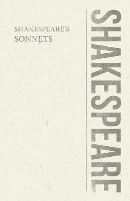 William Shakespeare - The Sonnets - William Shakespeare - cover
