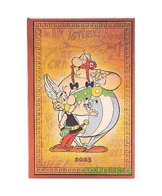 Agenda Paperblanks, 2025 Asterix e Obelix, 12 Mesi, orizzontale, Mini, 9,5 x 14 cm