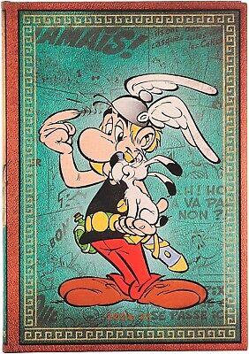 Agenda Paperblanks, 2025 Asterix il Gallo, 12 Mesi, orizzontale, Midi, 12,5 x 18 cm