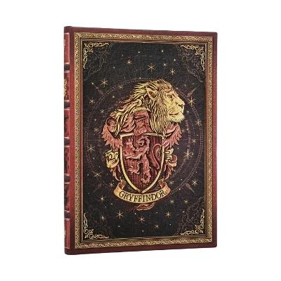 Gryffindor Journal (Harry Potter Collection) Midi Custom Lined (Elastic Band Closure) - Paperblanks - cover