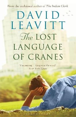 The Lost Language of Cranes - David Leavitt - cover