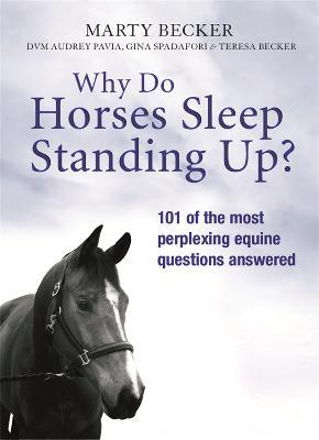 Why Do Horses Sleep Standing Up? - Marty Becker - cover