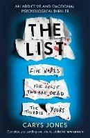 The List: ‘A terrifyingly twisted and devious story' that will take your breath away - Carys Jones - cover