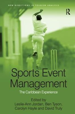 Sports Event Management: The Caribbean Experience - cover