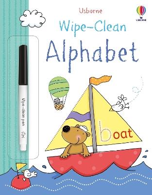 Wipe-clean alphabet - copertina