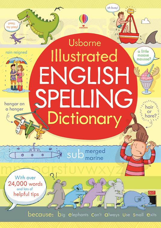 Illustrated english spelling dictionary - Caroline Young - copertina
