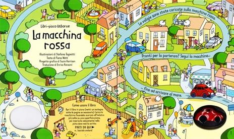 La macchina rossa. Ediz. illustrata - Fiona Watt,Stefano Tognetti - 2