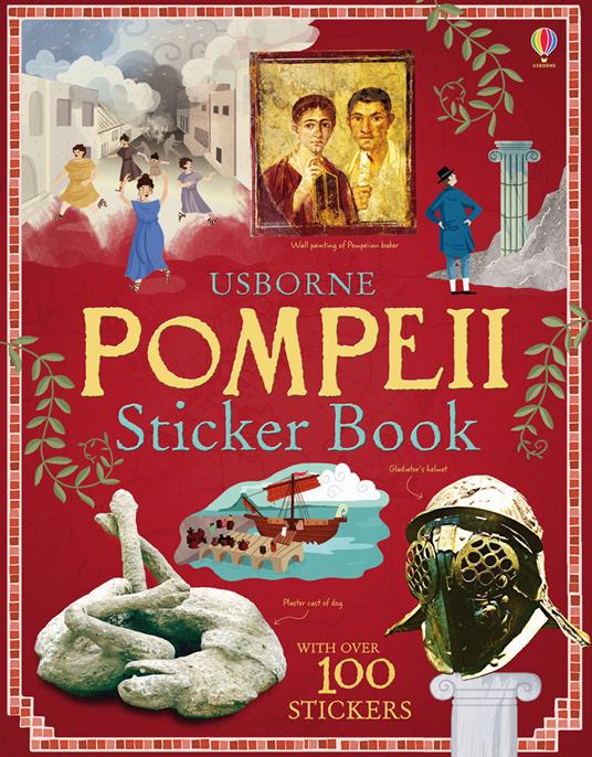 Pompeii sticker book. Con adesivi - Struan Reid - copertina