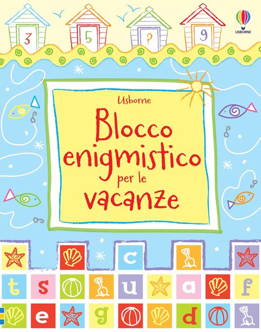 Blocco enigmistico per le vacanze. Ediz. illustrata - Phil Clarke - copertina