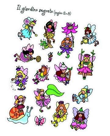 Le fatine. Coloro e incollo. Con adesivi. Ediz. illustrata - Jessica Greenwell,Kelly Cottrell,Rebecca Finn - 4