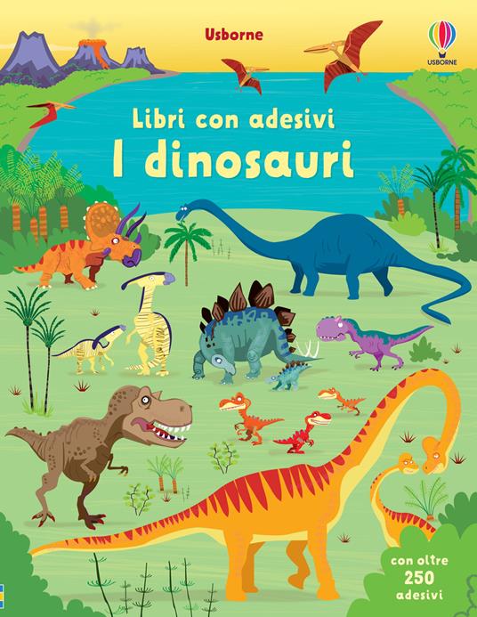 I dinosauri. Con adesivi. Ediz. illustrata - Fiona Watt,Paul Nicholls - copertina