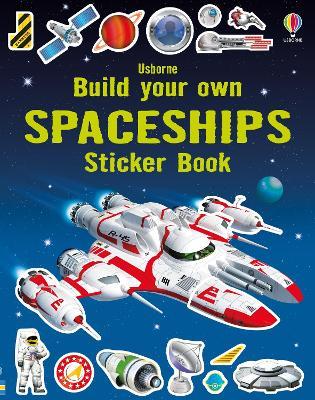 Build Your Own Spaceships Sticker Book - Simon Tudhope - cover