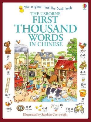 First Thousand Words in Chinese - Heather Amery - cover