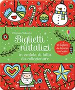 Biglietti natalizi in scatola di latta da collezionare. Ediz. illustrata