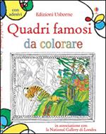 Quadri famosi da colorare. Ediz. illustrata