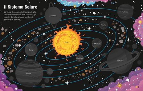Lo spazio. Con adesivi. Ediz. illustrata - Sam Smith - 2