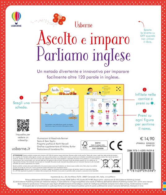 Parliamo l'inglese. Ascolto e imparo. Ediz. illustrata - Mairi Mackinnon,Sam Taplin - 4