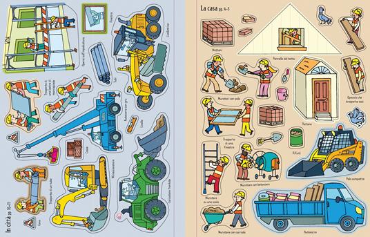Il cantiere. Con adesivi. Ediz. illustrata - Jessica Greenwell,Stefano Tognetti - 2