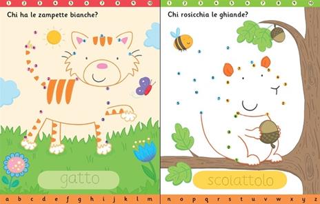 Animali. Primi punti magici. Ediz. illustrata. Con gadget - Kirsteen Robson,Katrina Fearn - 2