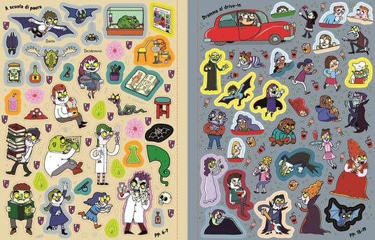 Vampiri. Con adesivi. Ediz. illustrata - Kirsteen Robson,Seb Burnett - 2