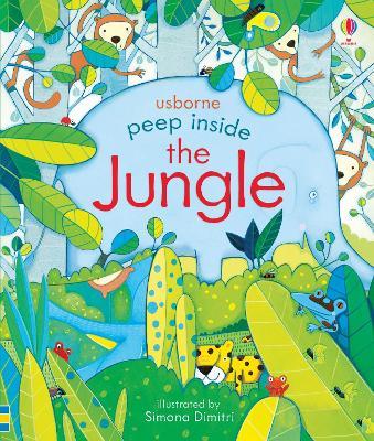 Peep Inside the Jungle - Anna Milbourne - cover