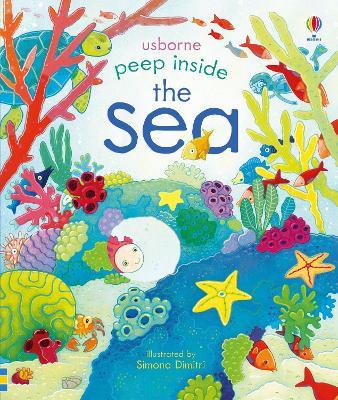 Peep Inside the Sea - Anna Milbourne - cover