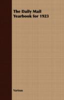 The Daily Mail Yearbook for 1923 - Various - cover